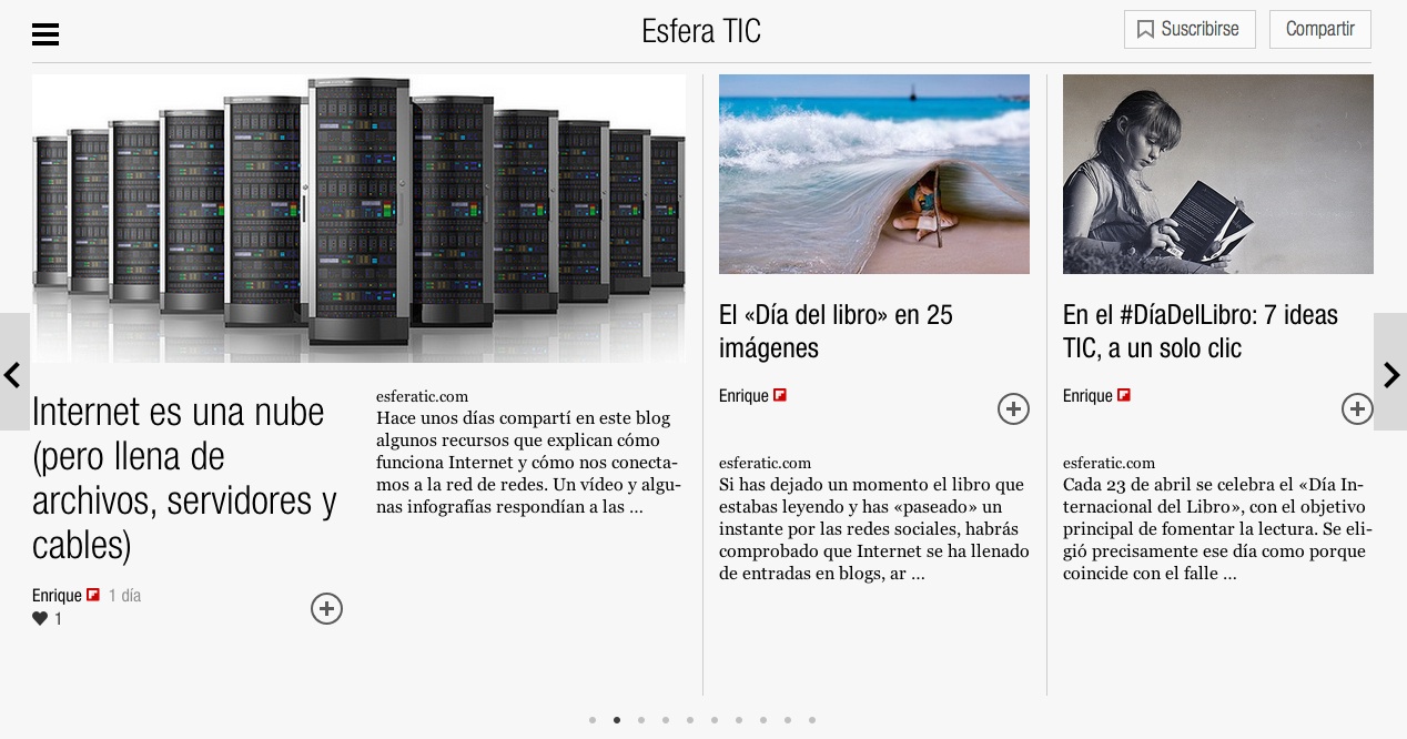 Esfera TIC en Flipboard